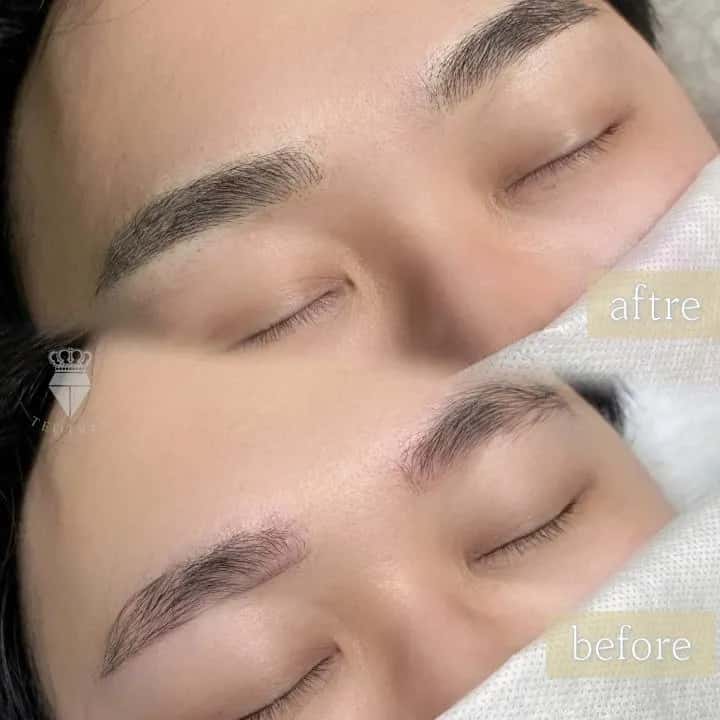 남자자연눈썹