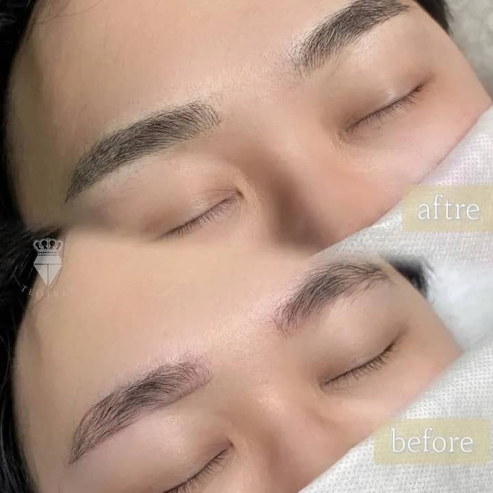 남자자연눈썹
