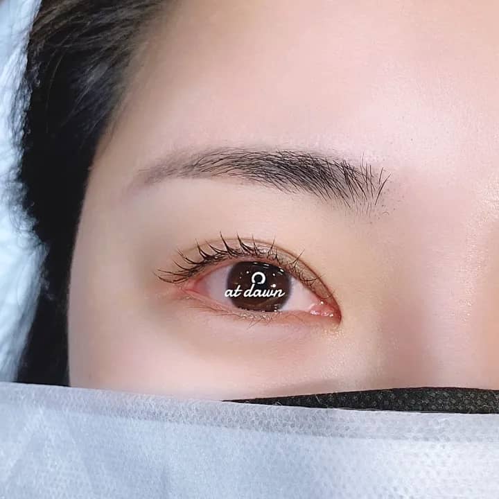 속눈썹펌 인형눈