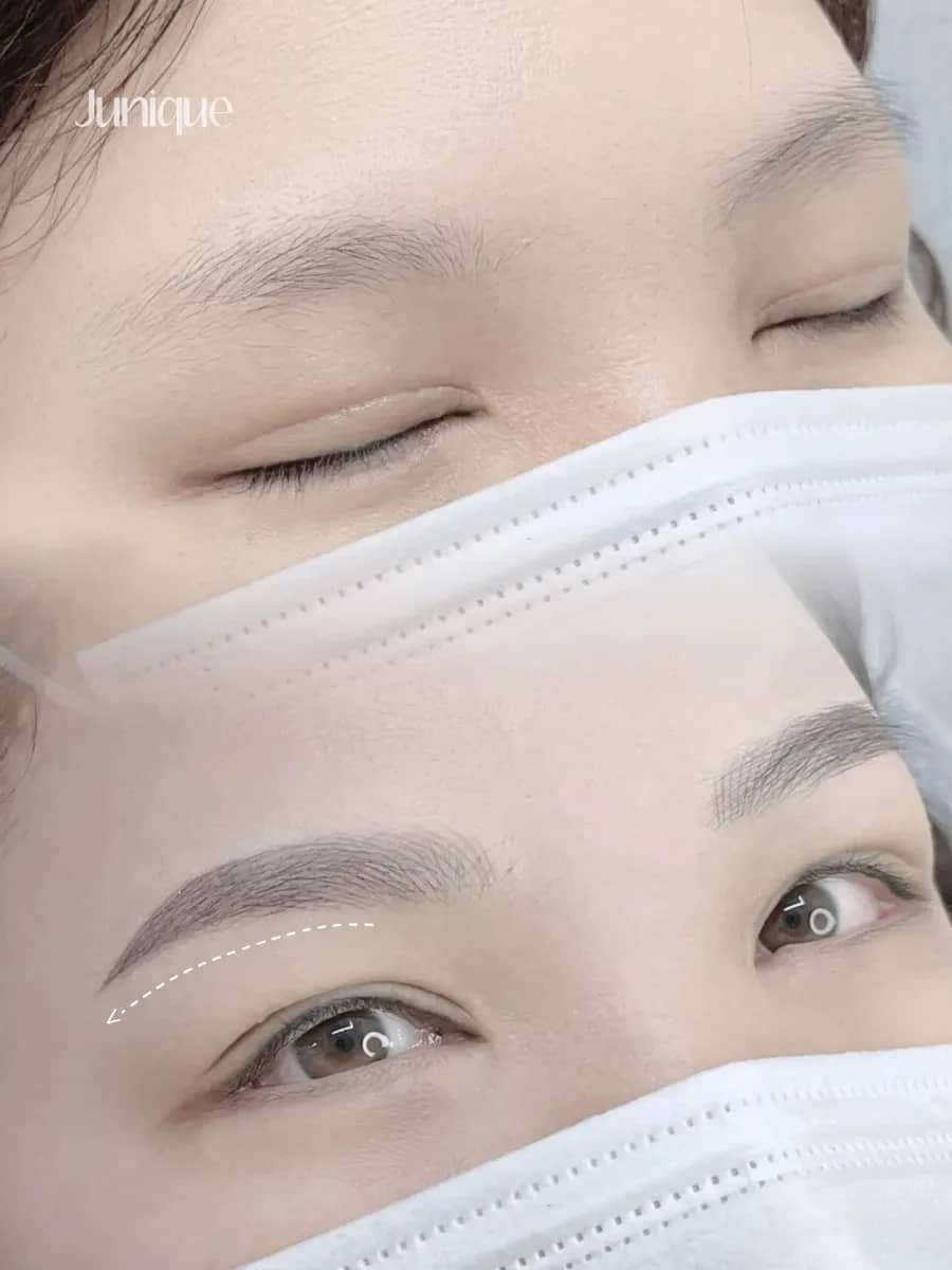 쥬니크 콤보눈썹