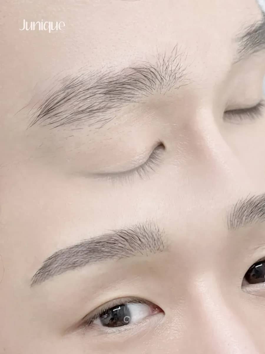 쥬니크 남자눈썹