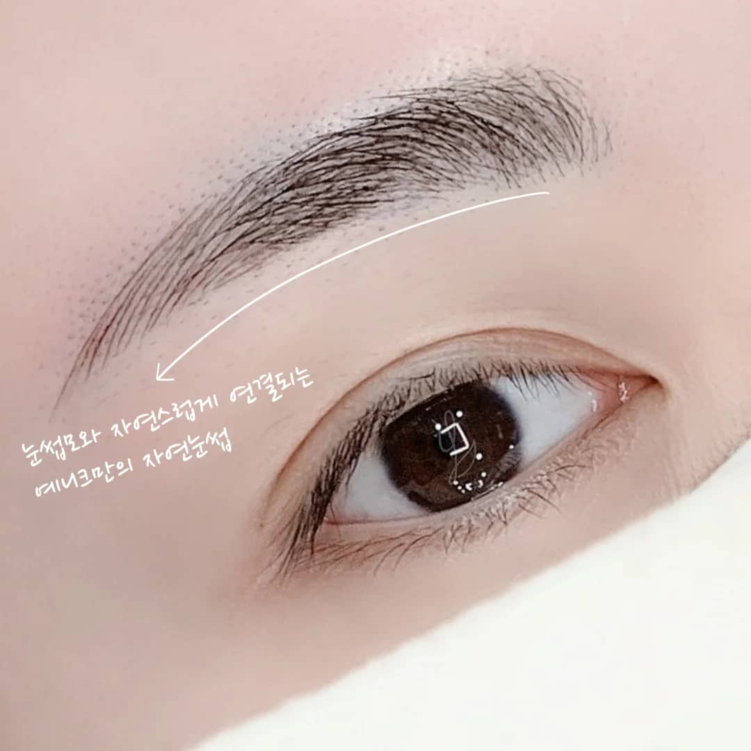 자연결 여자눈썹