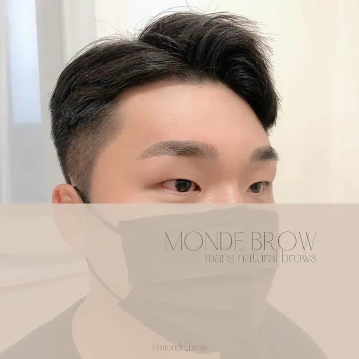 남자 눈썹디자인