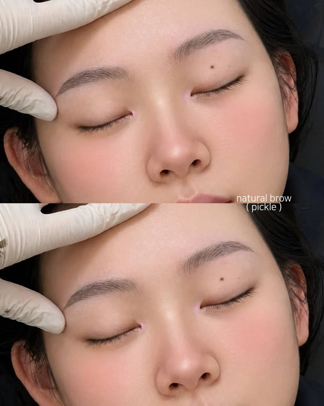 용산) 메이크업한 것보다 자연스럽고 예쁜눈썹