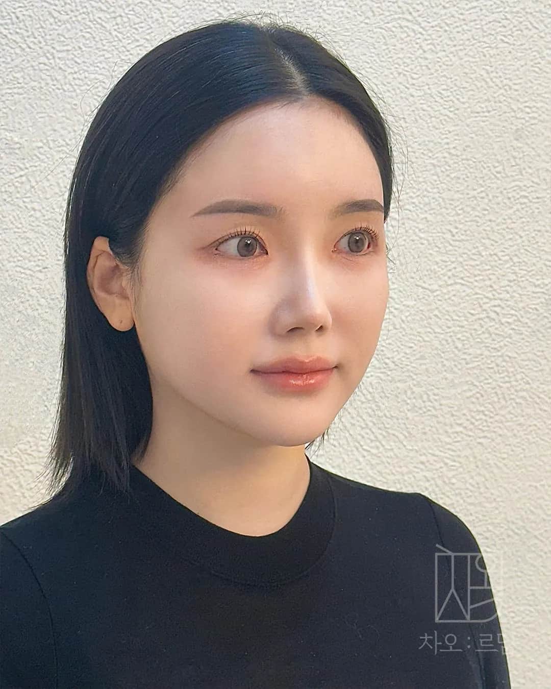 차오르담 여자눈썹